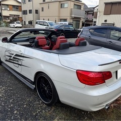 ★☆後期モデル　BMW335i カブリオレ即日渡しOKの画像