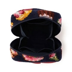 FEILER メイクポーチ ピンクの画像