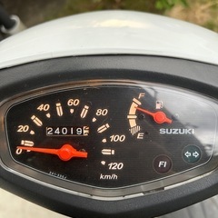 アドレスv125 K9 通勤快速　機関良好の画像