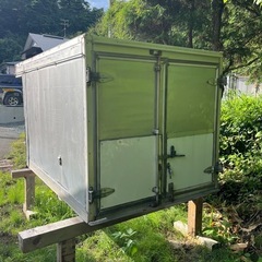 軽トラック　
アルミコンテナの画像