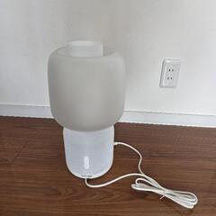 新品同様 シンフォニスク Wi-Fiスピーカーランプ 　ガラスシェードの画像
