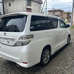 【車検25年9/25まで】ヴェルファイア4WD 2.4L 7人乗り　25.3万キロの画像