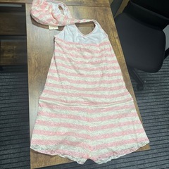 【新品】水着　ワンピース　ピンクの画像