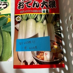 冬野菜🫛種の画像