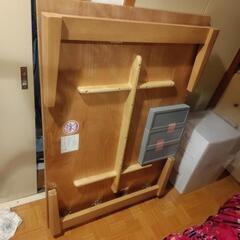 【中古】千趣会　ベルメゾン　ローテーブル　座卓の画像