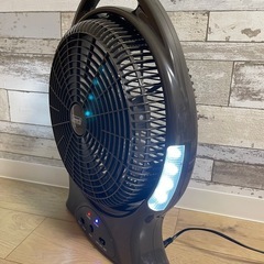 『美品』Coleman コールマン 扇風機 アウトドアリチャージブルファン 2023年製の画像