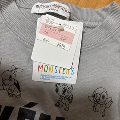 ポケモン‼️薄手トレーナーの画像