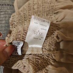 シースルーカットソーの画像