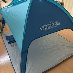 レジャー用品　VISION PEAKS サンシェードテント　中古品の画像