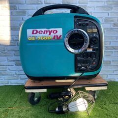 デンヨーGE-1600SS-IV 発電機★14日保証＋1Lオイル付(75)の画像