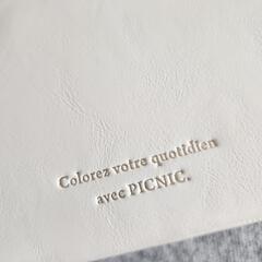 ロペピクニック リンクルエナメルワイドワンショルダー＆クラッチバッグの画像
