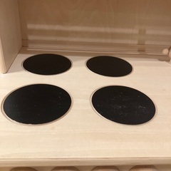 木製おままごとキッチンの画像