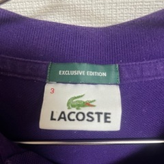 LACOSTE ポロシャツ 古着 夏服 秋服 お洒落の画像