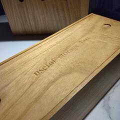 木製ルーターコンセントボックスセットの画像