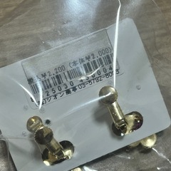 イヤリング ゴールド GP お花 ハートの画像