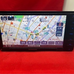 ⭐︎美品⭐︎KENWOOD 2024春地図　MDV-L504W 新品バックカメラ付きの画像