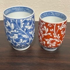 湯呑み、ガラスコップ19セットの画像