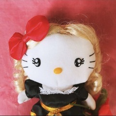 希少レア　ハローキティ　ガラスの仮面　コラボぬいぐるみ　2006 サンリオの画像