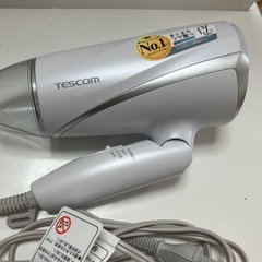 【美品】ヘアドライヤー　TESCOM TD360A⚫︎の画像