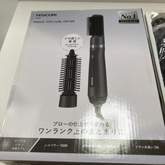 【美品】テスコム カールドライヤー マイナスイオン TC365A⚫︎の画像