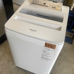 NO B476🌈福岡市内配送設置無料✨🌈パナソニック 洗濯機 8.0kg NA-FA80H3 の画像
