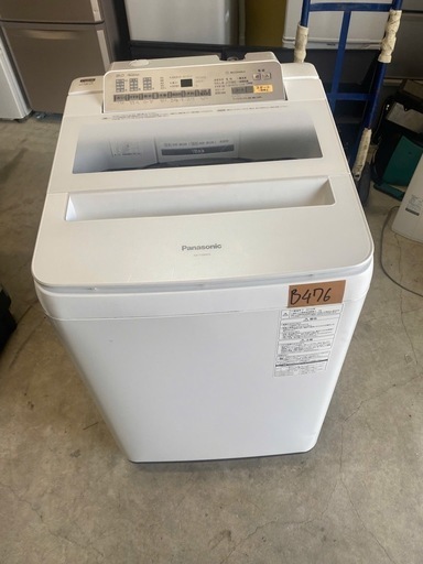 NO B476?福岡市内配送設置無料✨?パナソニック 洗濯機 8.0kg NA-FA80H3 