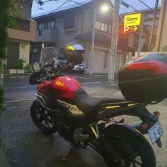 HONDA 400X 車検付長 個人 東京 ETC USB リアキャリア ボディ保護用サブフレーム ナックルガード 2.6万キロ 整備済 の画像