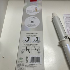 【新品未使用】TESCOM スチームカールアイロン TM453B(32mm）⚫︎の画像