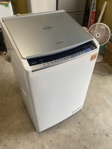 NO B478?福岡市内配送設置無料✨?日立 HITACHI ビートウォッシュ 洗濯乾燥機 （9kg） シルバー BW-DV90A S