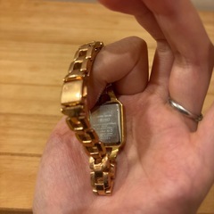 15 腕時計　アナログ　SEIKO ピンクゴールドの画像