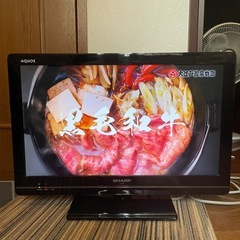 f●■SHARPシャープ・液晶カラーテレビ22V【LC-22K5  AQUOSアクオス】リモコン無し の画像