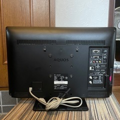 f●■SHARPシャープ・液晶カラーテレビ22V【LC-22K5  AQUOSアクオス】リモコン無し の画像