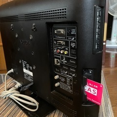 f●■SHARPシャープ・液晶カラーテレビ22V【LC-22K5  AQUOSアクオス】リモコン無し の画像