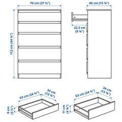 IKEA Kullen チェストの画像