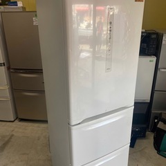 NO B485🌈福岡市内配送設置無料✨🌈NR-C370CL-W 冷蔵庫 ピュアホワイト [365L /3ドア /左開きタイプ] の画像