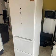 NO B485🌈福岡市内配送設置無料✨🌈NR-C370CL-W 冷蔵庫 ピュアホワイト [365L /3ドア /左開きタイプ] の画像