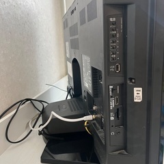 【5000円】32型テレビ　三菱　フルハイビジョン液晶テレビ　ブルーレイレコーダー内蔵録画テレビの画像