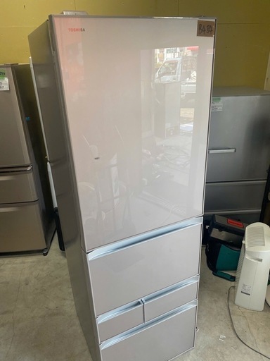 NO B484?福岡市内配送設置無料✨?東芝　TOSHIBA　ノンフロン冷凍冷蔵庫　GR-K41GXVE(ZN) 410L