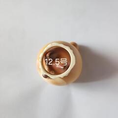 鹿ツノリング　12.5号　ハンドメイドの画像
