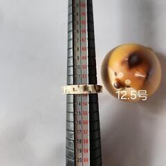 鹿ツノリング　12.5号　ハンドメイドの画像