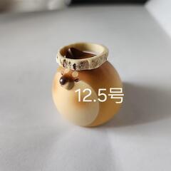 鹿ツノリング　12.5号　ハンドメイドの画像
