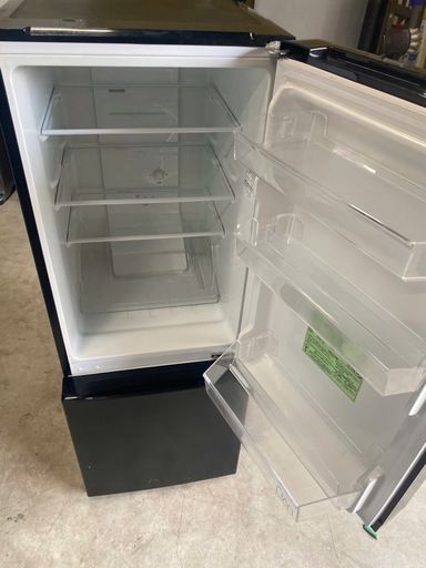 NO B483?福岡市内配送設置無料✨?アイリスオーヤマ 冷蔵庫 156L 自動霜取機能付き (幅約48cm) 冷凍室48L 右開き 