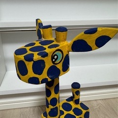 キリンの置物の画像