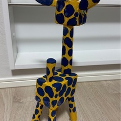 キリンの置物の画像
