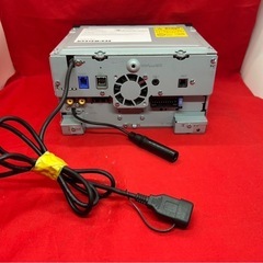 美品☆KENWOOD 2025年春地図　MDV-D405BT 新品バックカメラ付の画像