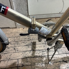 BRIDGESTONE picnica PCF 折りたたみ自転車 ゴールド の画像