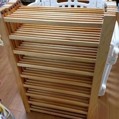 木製　ナチュラル　ベビーフェンス　ベビーゲート　　ベビーサークル　　の画像