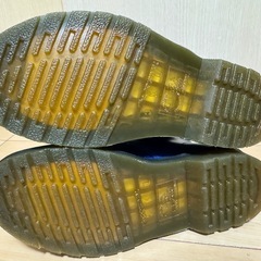 ★美品未使用級★Dr.Martensブルー8 ホール UK4(23〜24cm)の画像