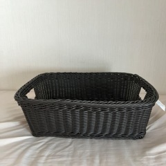 【新品未使用】ストレージバケット 収納ボックス　ブラウンの画像