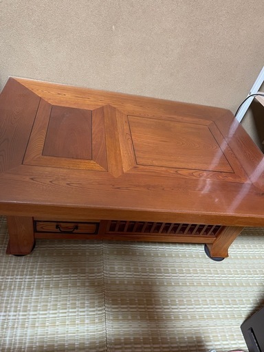 囲炉裏テーブル　受け渡し先決定